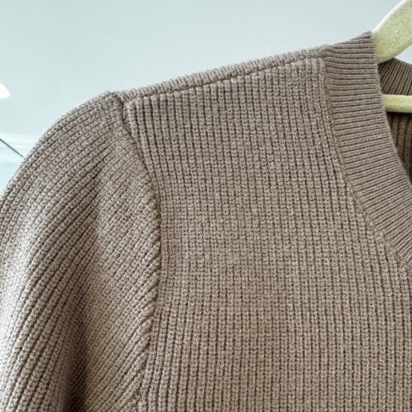 FIGS Women's Beige /Brown Knit Pants Set - Picture 9 of 10